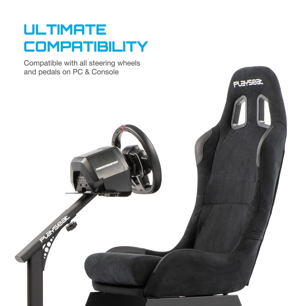 Playseat® Evolution Racing Suède Lightweight Carbon Quality Steel Racing Simulator Cockpit, Black