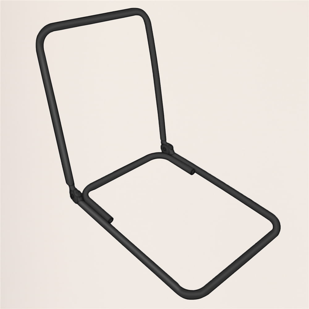 Yaheetech Floor Folding Padded Lounge Chair Video Game Chair with 14 Adjustable Positions, Gray