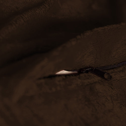 Chill Sack Bean Bag Chair, Memory Foam Lounger with Ultra Fur Cover, Kids, Adults, 4 ft, Brown