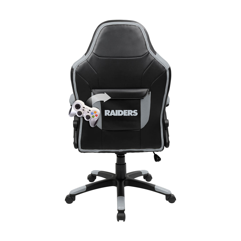 Black Las Vegas Raiders Oversized Gaming Chair