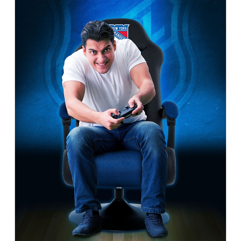 Imperial Black New York Rangers Ultra Game Chair