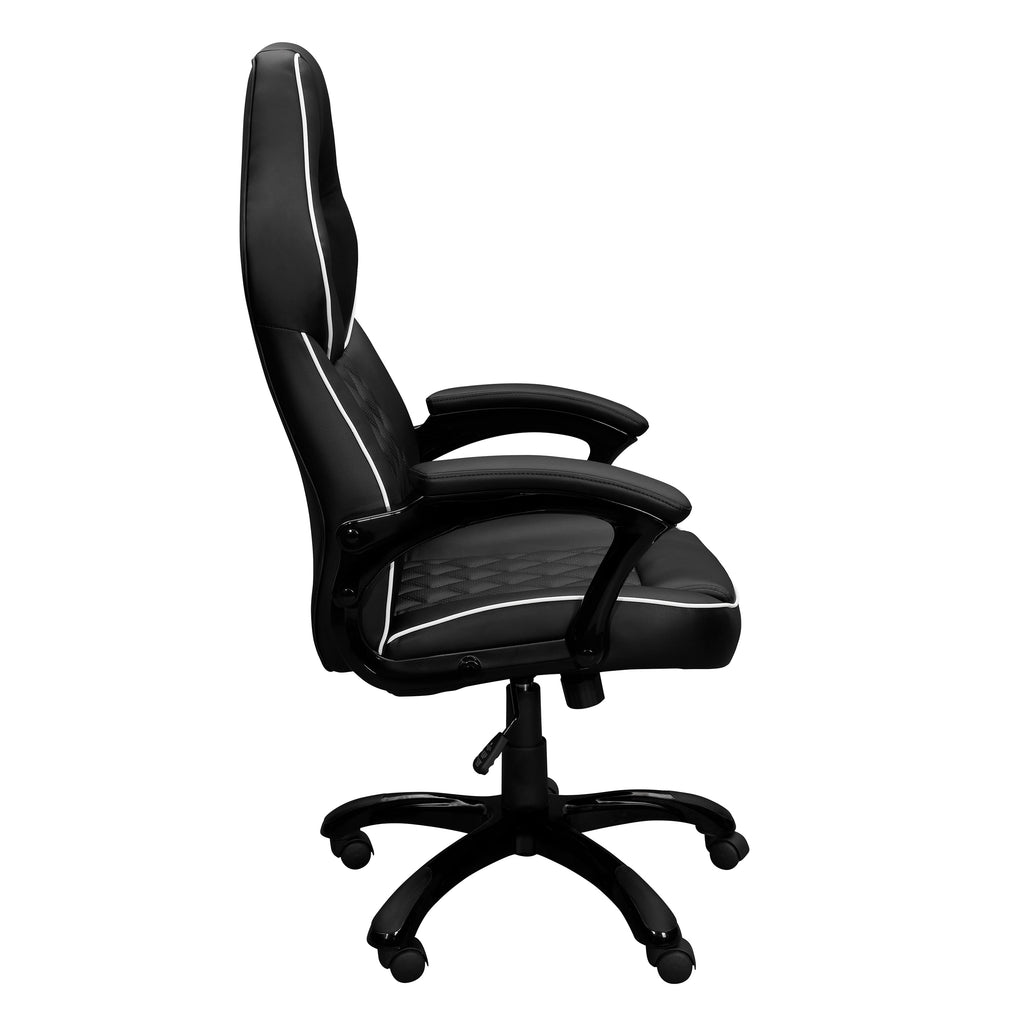 Techni Mobili High Back Executive Sport Race Office Chair, Black RTA-3528-BK