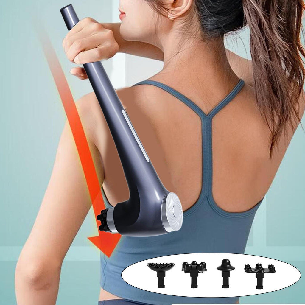 EHJRE Handheld Massage Machine Back Massager 5 Modes for Athletes Electric Massager Equipment for Shoulder Legs Arm Women Men Gifts Dark Blue and