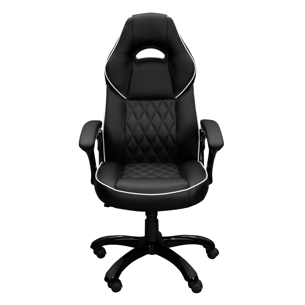 Techni Mobili High Back Executive Sport Race Office Chair, Black RTA-3528-BK