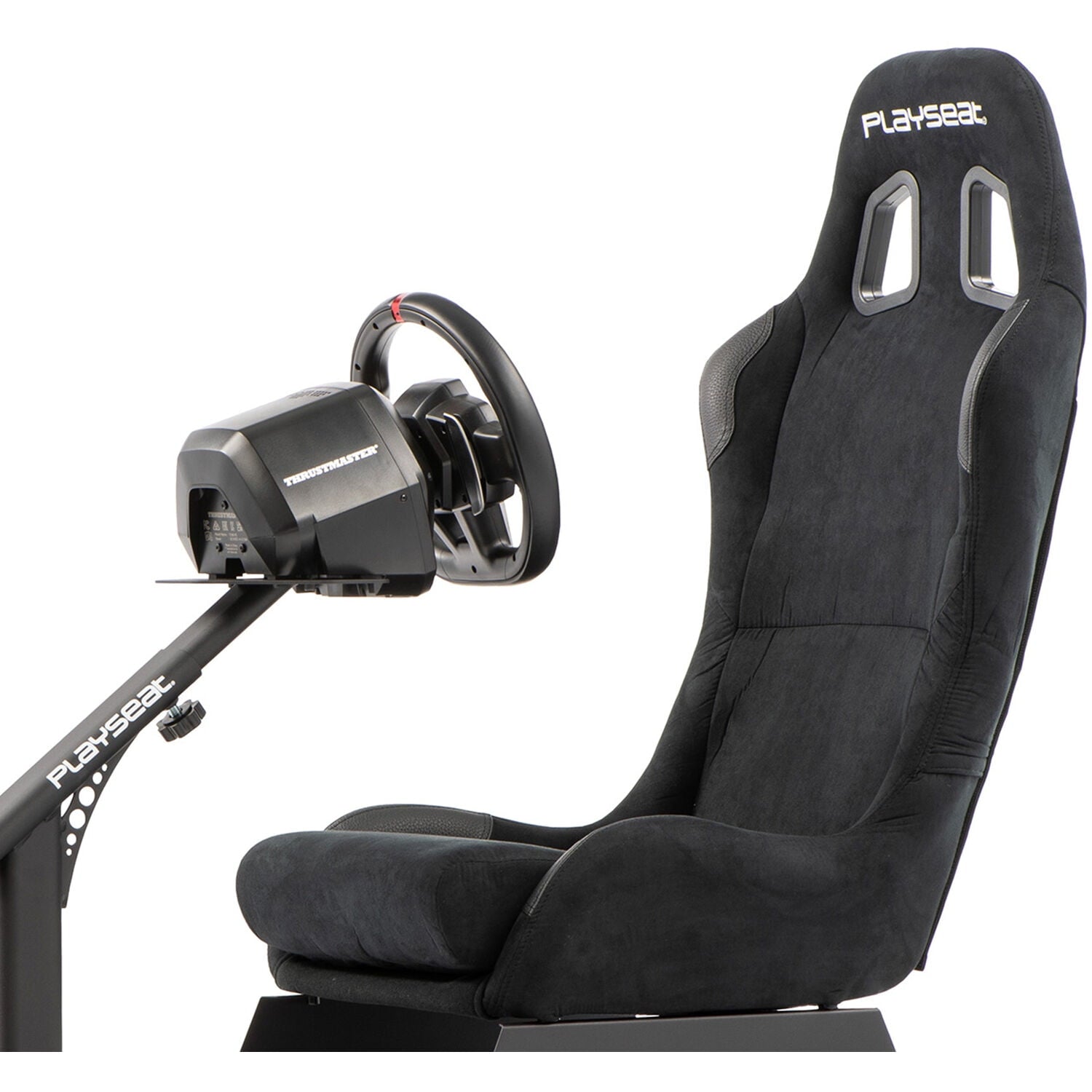 Playseat® Evolution Racing Suède Lightweight Carbon Quality Steel Racing Simulator Cockpit, Black