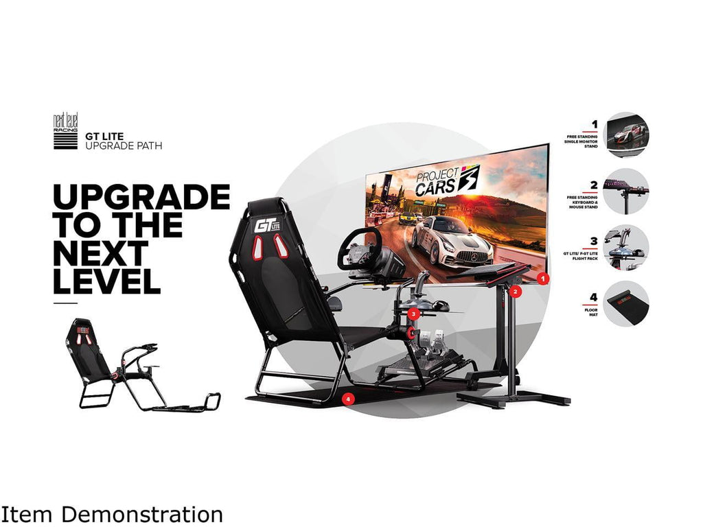 Next Level Racing GTLite Foldable Simulator Cockpit (NLR-S021)
