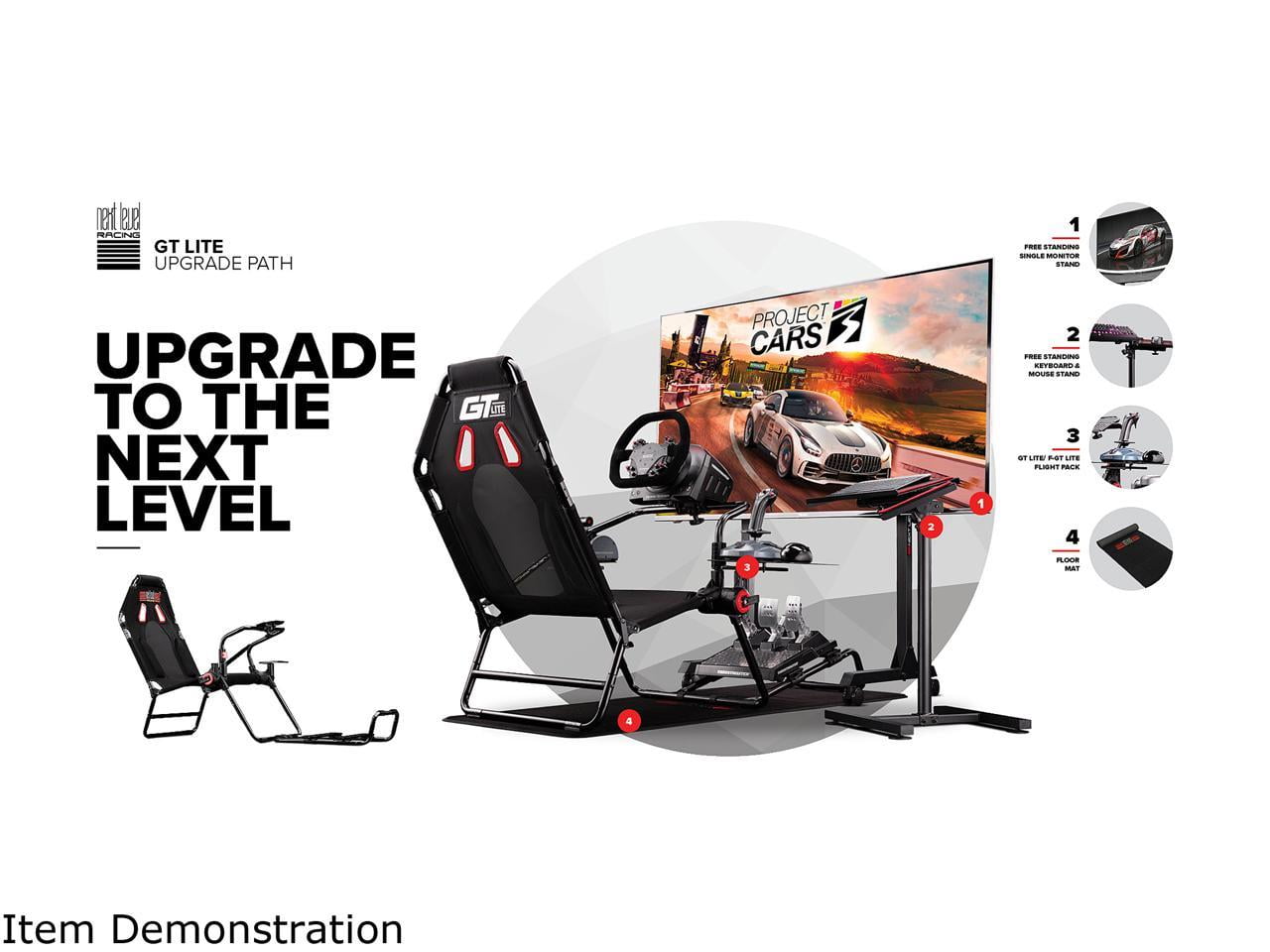 Next Level Racing GTLite Foldable Simulator Cockpit (NLR-S021)