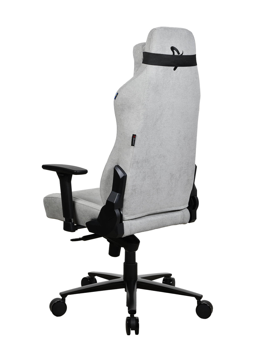 Arozzi Vernazza Soft Fabric Gaming Chair, Light Grey