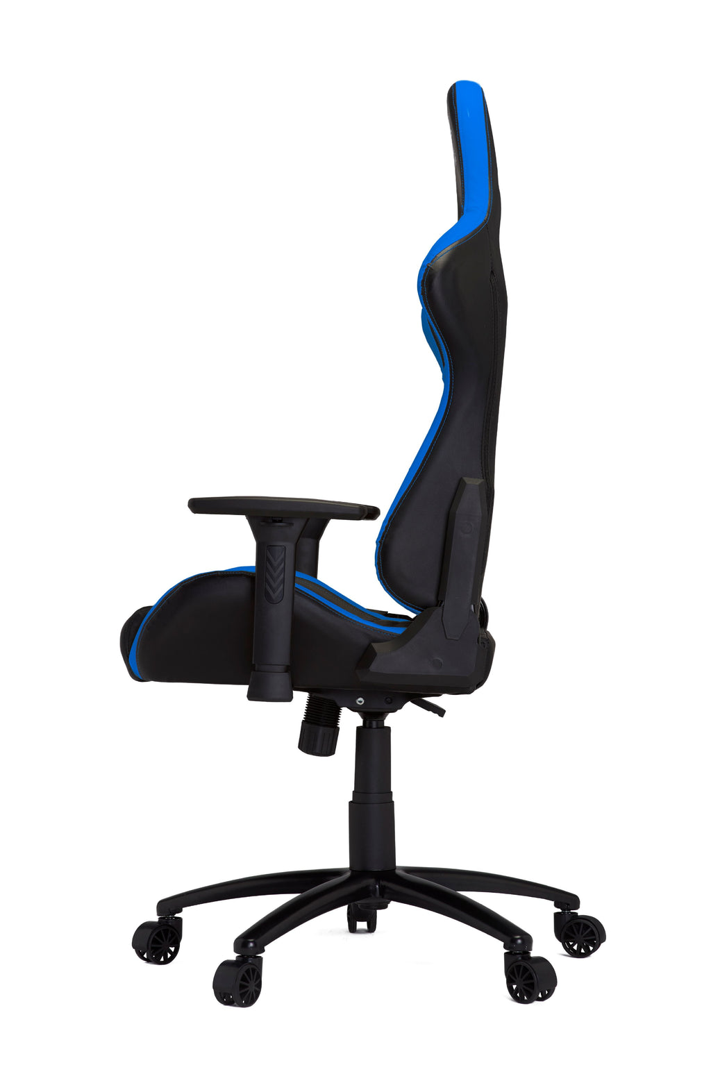 HHGears XL 500 Series Gaming Chair Black and Blue with Headrest/Lumbar Pillows