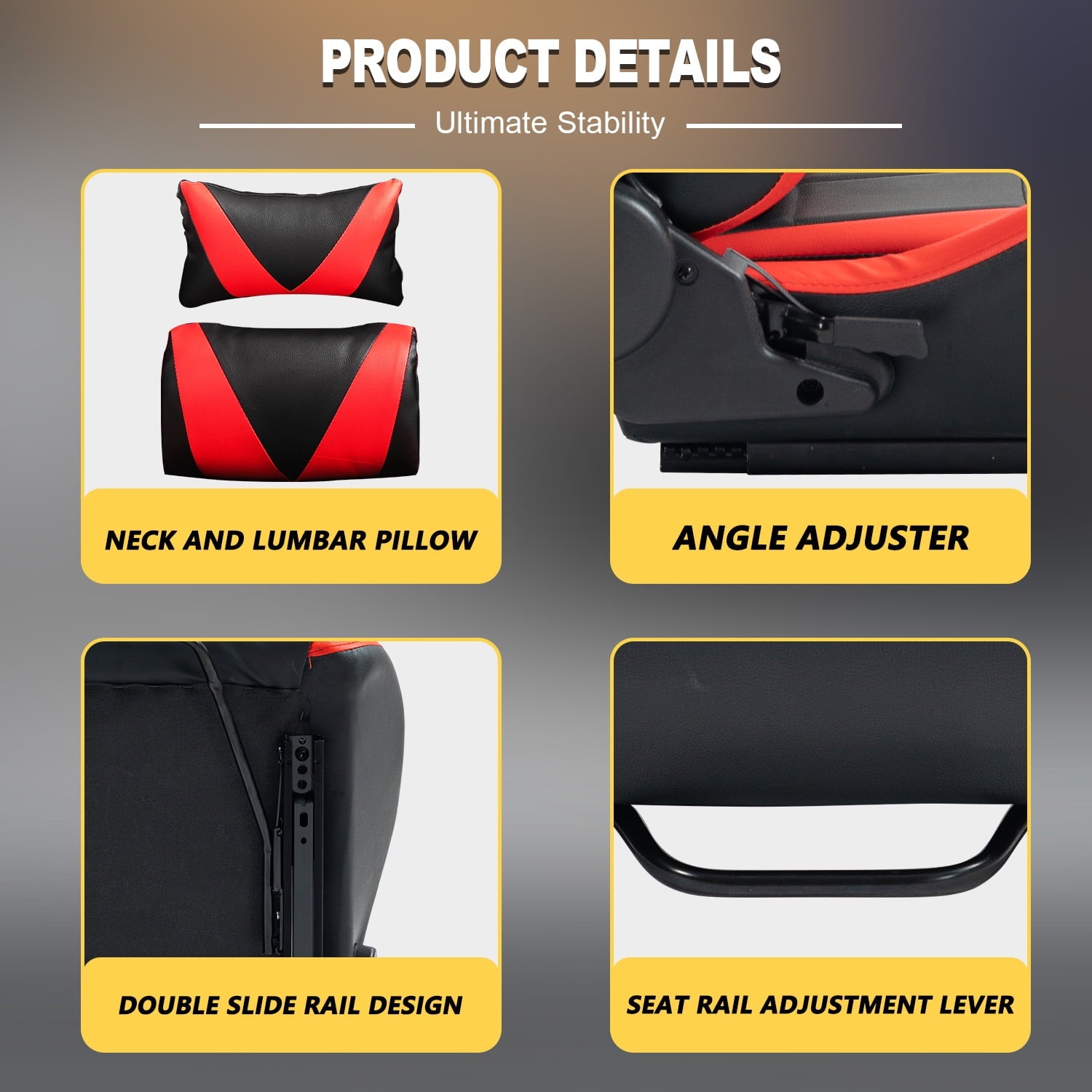 Marada Flight Simulator Cockpit with Game Chair Fit for Thrustmaster A10C Hotas Warthog
