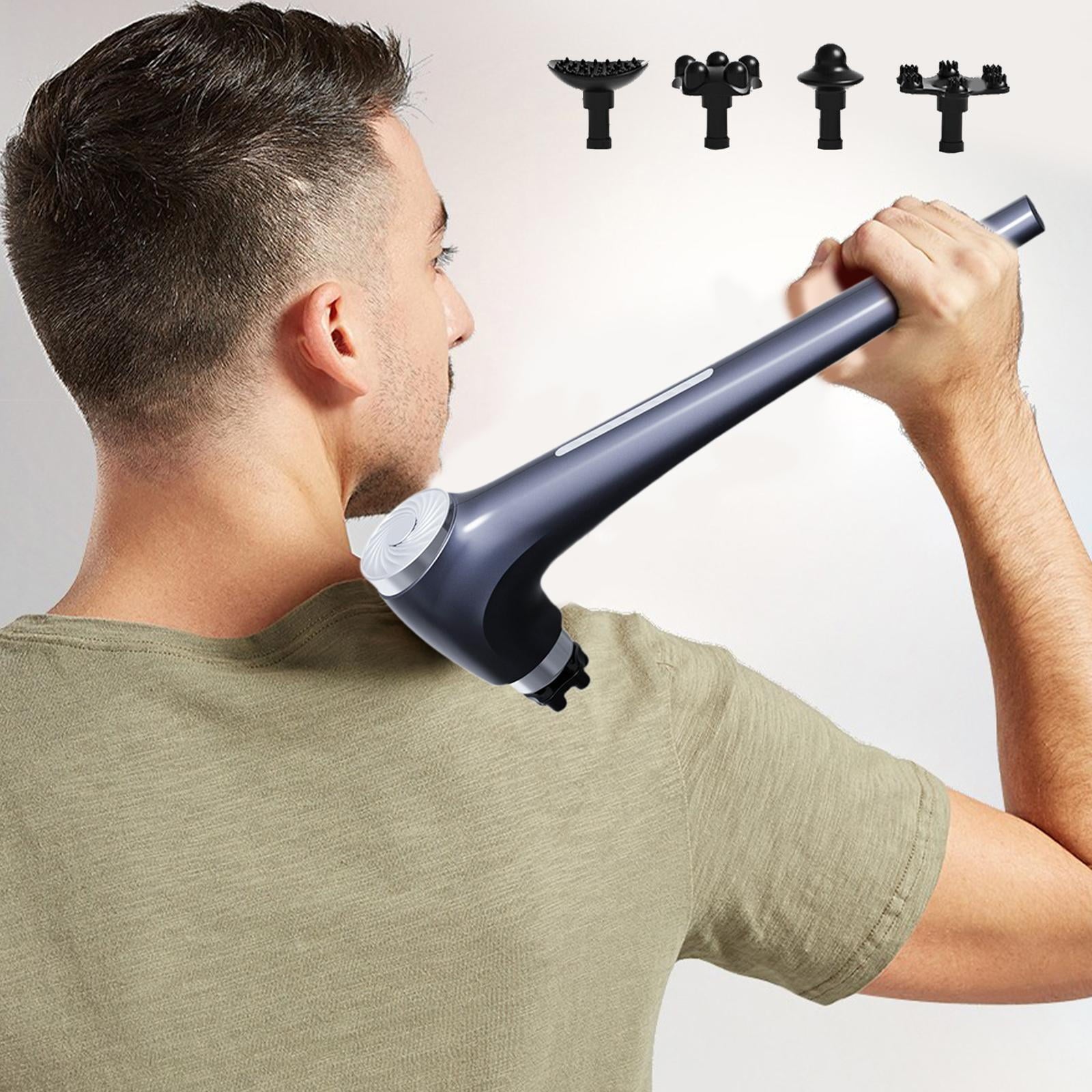 EHJRE Handheld Massage Machine Back Massager 5 Modes for Athletes Electric Massager Equipment for Shoulder Legs Arm Women Men Gifts Dark Blue and