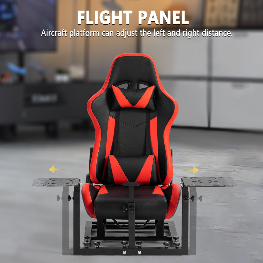 Marada Flight Simulator Cockpit with Game Chair Fit for Thrustmaster A10C Hotas Warthog