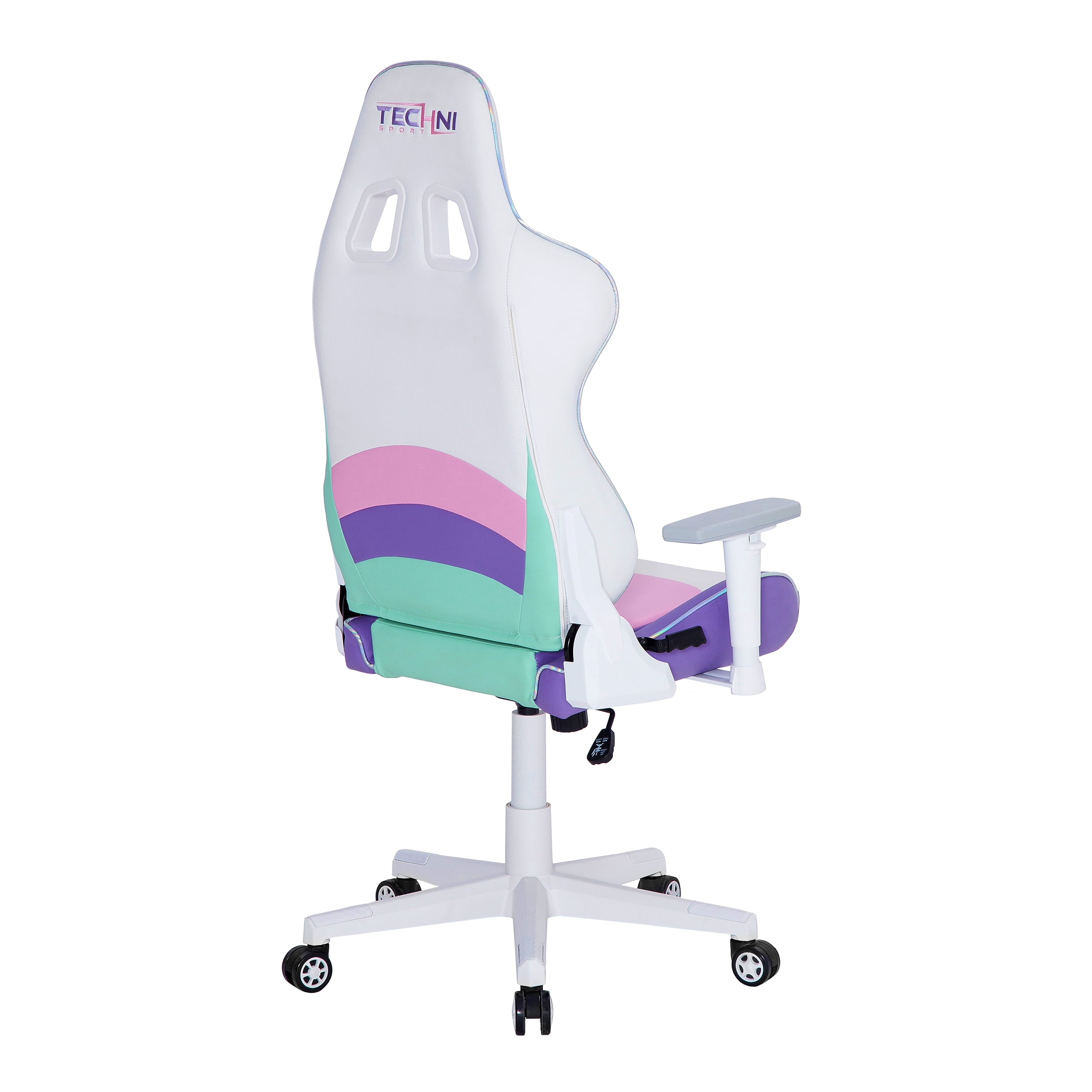 Techni Sport TS-42 Office-PC Gaming Chair, Adjustable Height with Memory Foam Seat and Back, Kawaii RTA-TS42-KWI