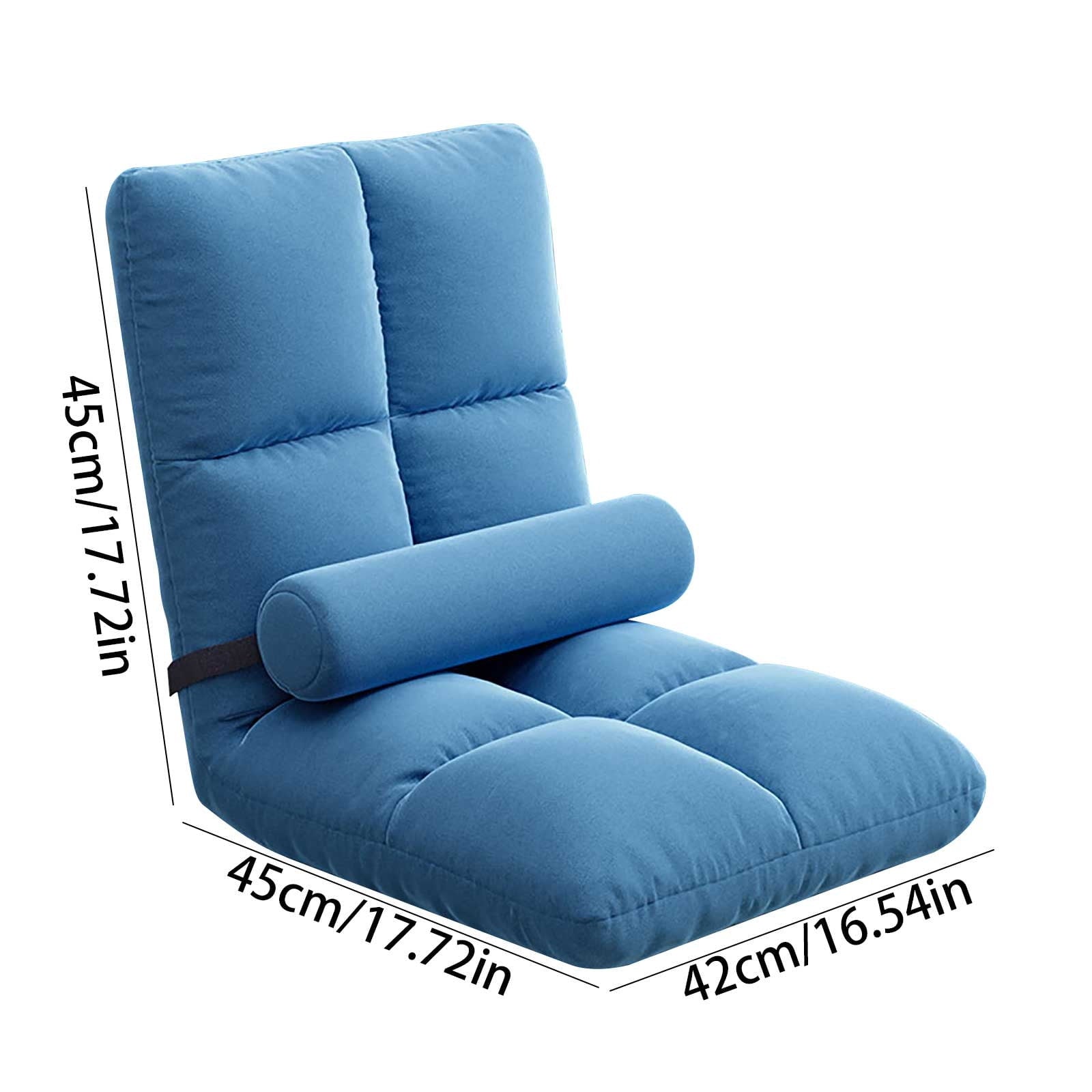 Floor Sofa Bed Foldable Gaming Couch, Lazy Sofa Bed Floor Chair, Foldable Lazy Sofa Bed Floor Chair, Floor Seat, Floor Gaming Chairs for Adults, Adjustable Position Ergonomic Comfortable Convenient