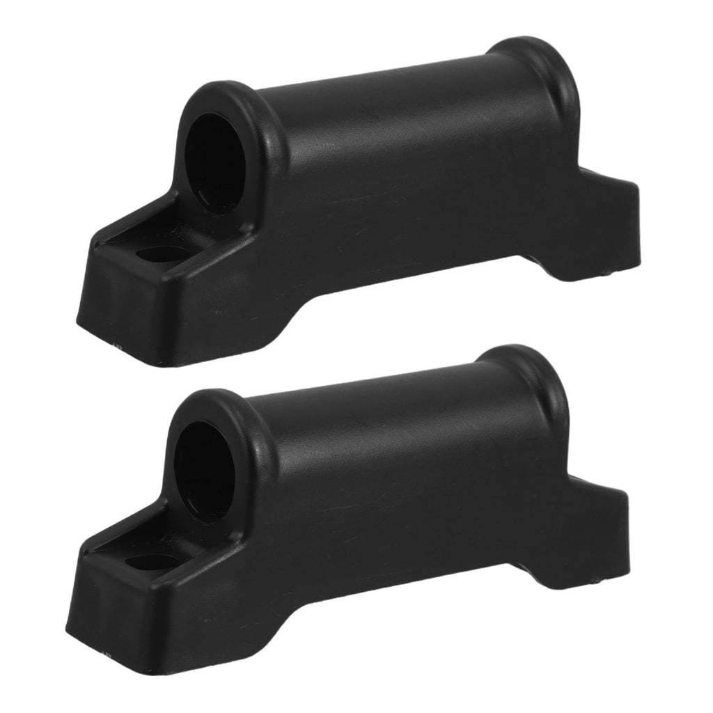 Hemoton  2 Pcs Gaming Chair Footrest Attachment Sliders Office Black