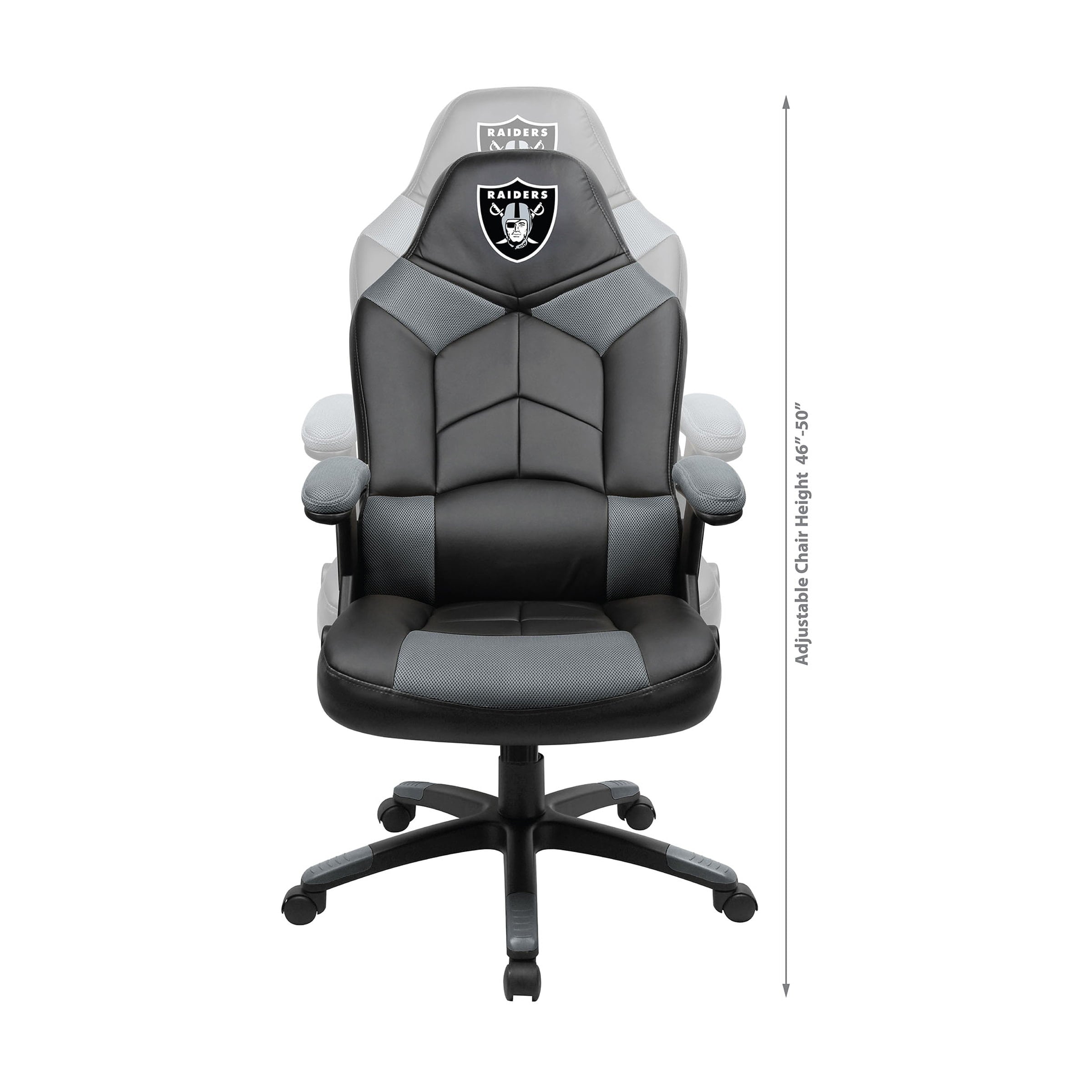 Black Las Vegas Raiders Oversized Gaming Chair