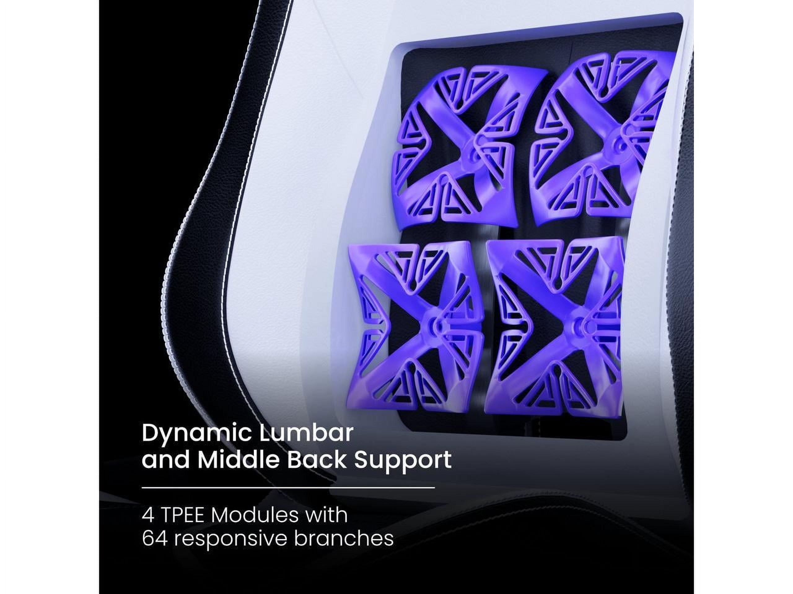 Vertagear PL6800 HygennX Ergonomic Gaming Chair (Carbon Black)