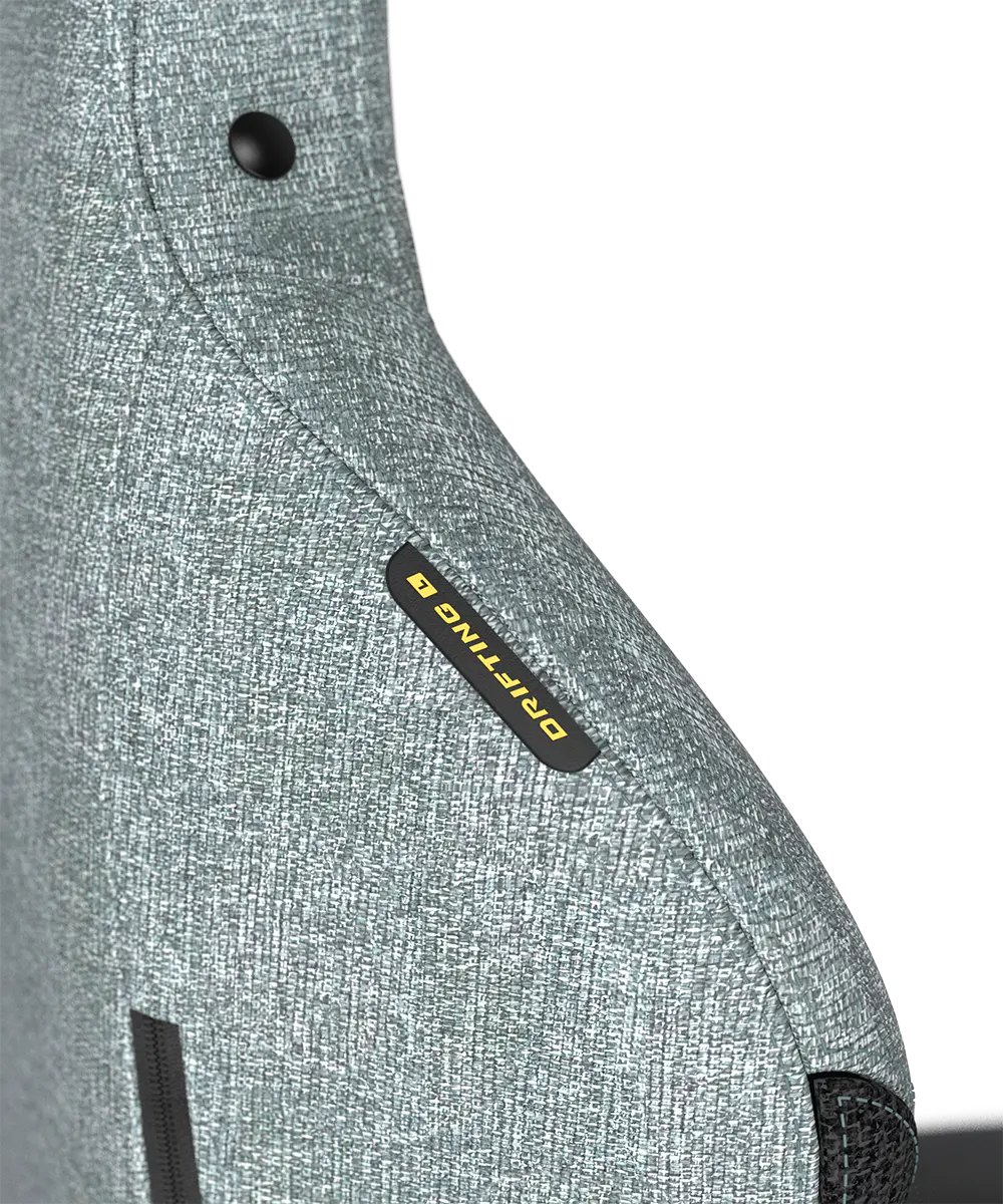 DXRacer Drifting Gaming Chair - Fabric Ergonomic Office Chair with Lumbar Pillow & Adjustable Headrest - Comfortable PC Computer Gamer Gaming Chair Recliner For Adults Teens, Extra Large