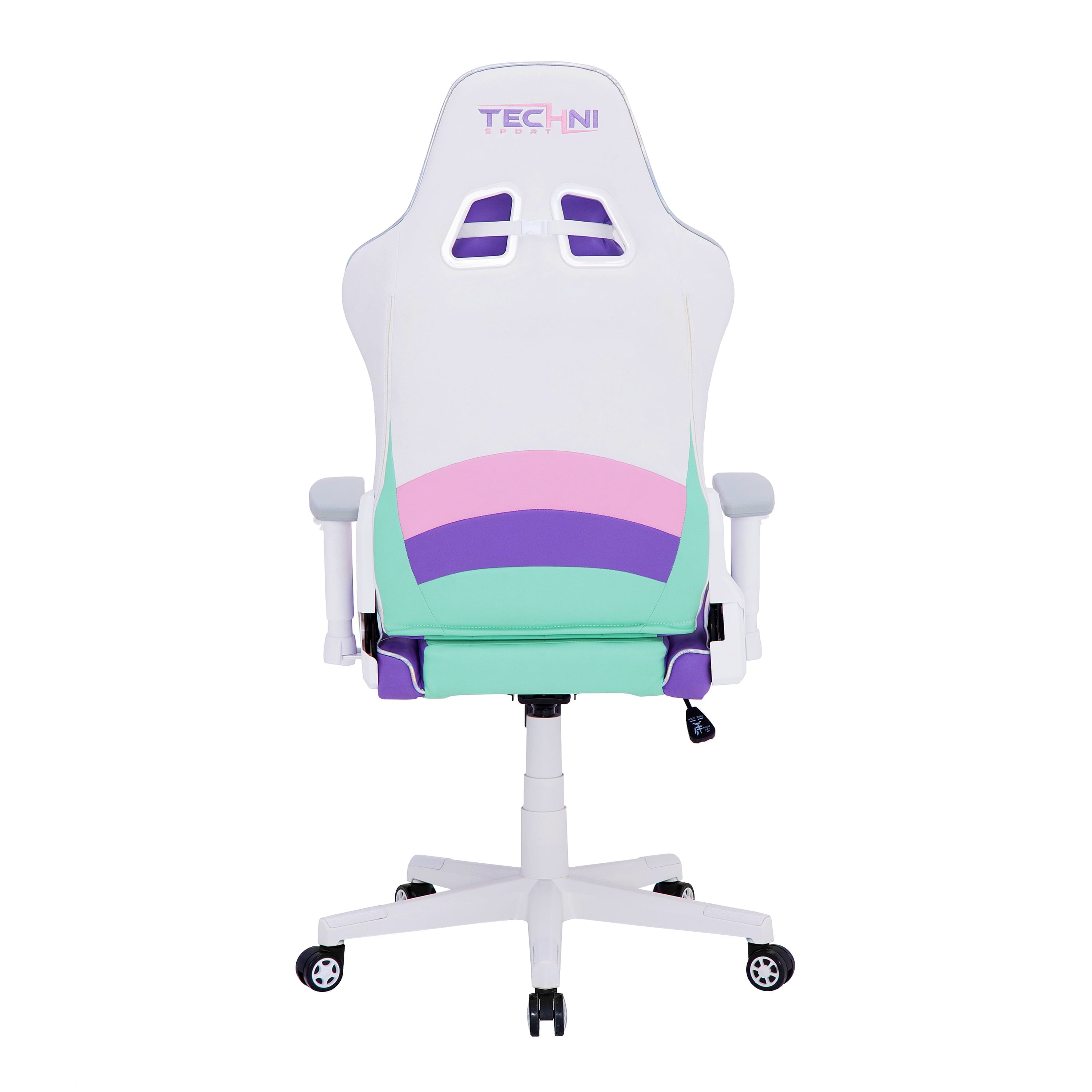 Techni Sport TS-42 Office-PC Gaming Chair, Adjustable Height with Memory Foam Seat and Back, Kawaii RTA-TS42-KWI