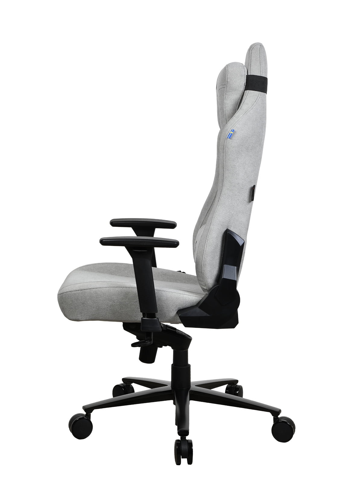 Arozzi Vernazza Soft Fabric Gaming Chair, Light Grey