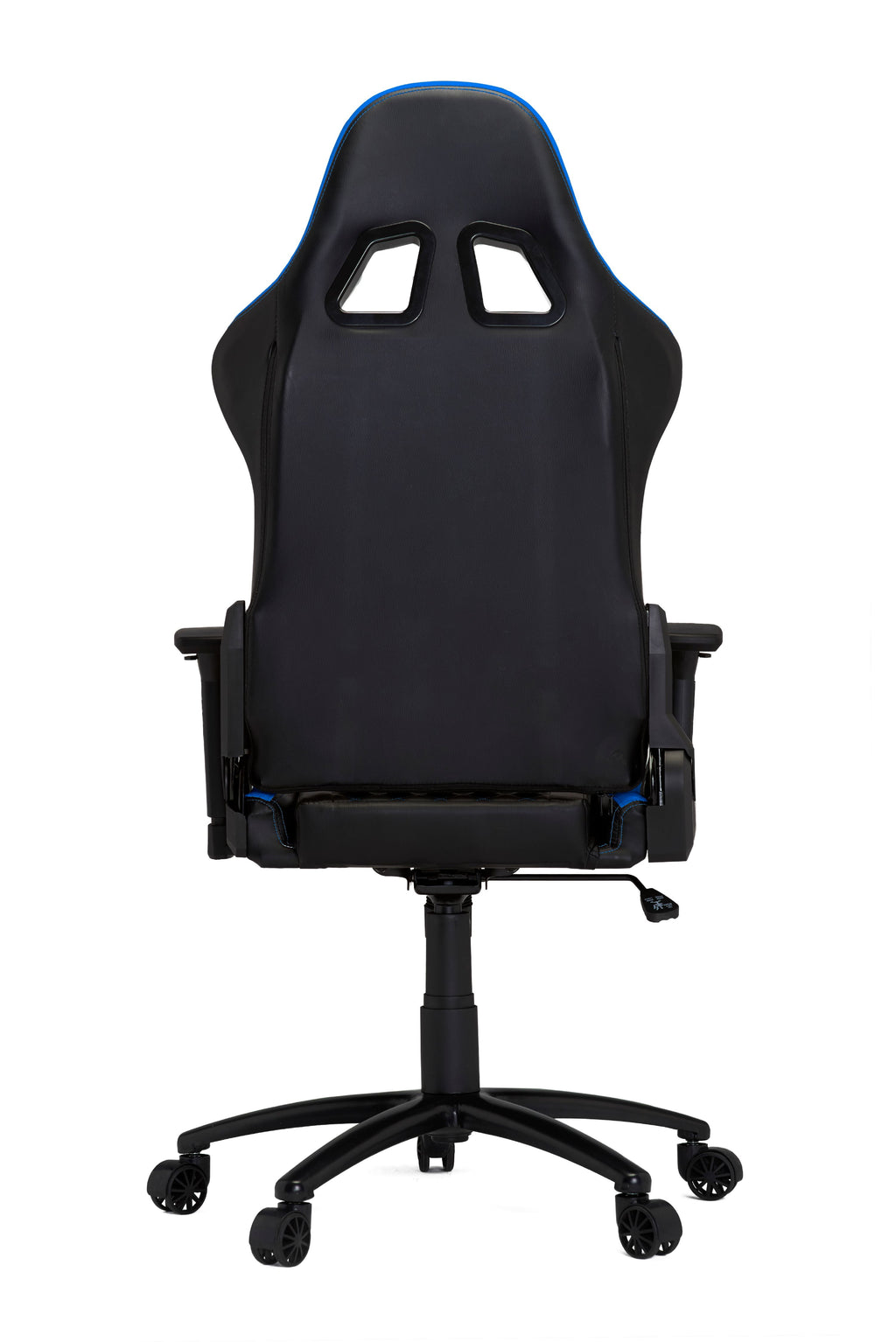 HHGears XL 500 Series Gaming Chair Black and Blue with Headrest/Lumbar Pillows