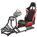 ARES WING Racing Simulator Cockpit with Gaming Chair Fit Logitech Thrustmaster Xbox