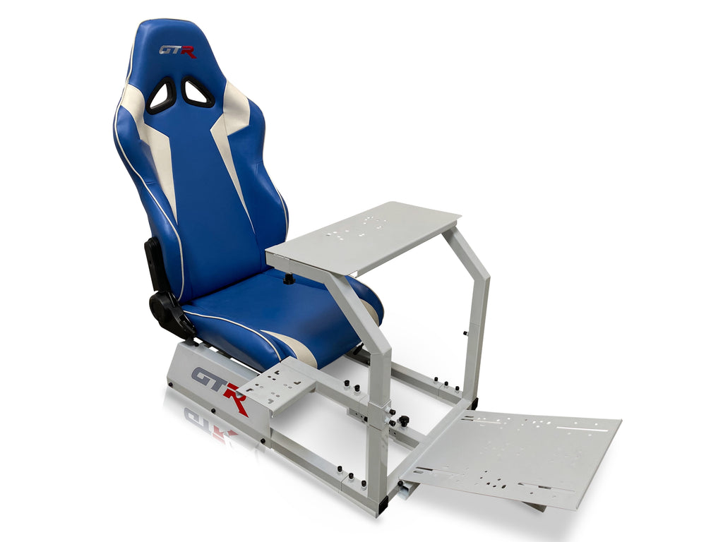 GTA Model Silver Frame Blue/White Seat