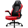 GTPLAYER Ergonomic 360° Swivel Gaming Computer Desk Chair with Footrest and Lumbar Support, Red