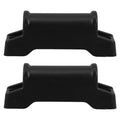 Hemoton  2 Pcs Gaming Chair Footrest Attachment Sliders Office Black