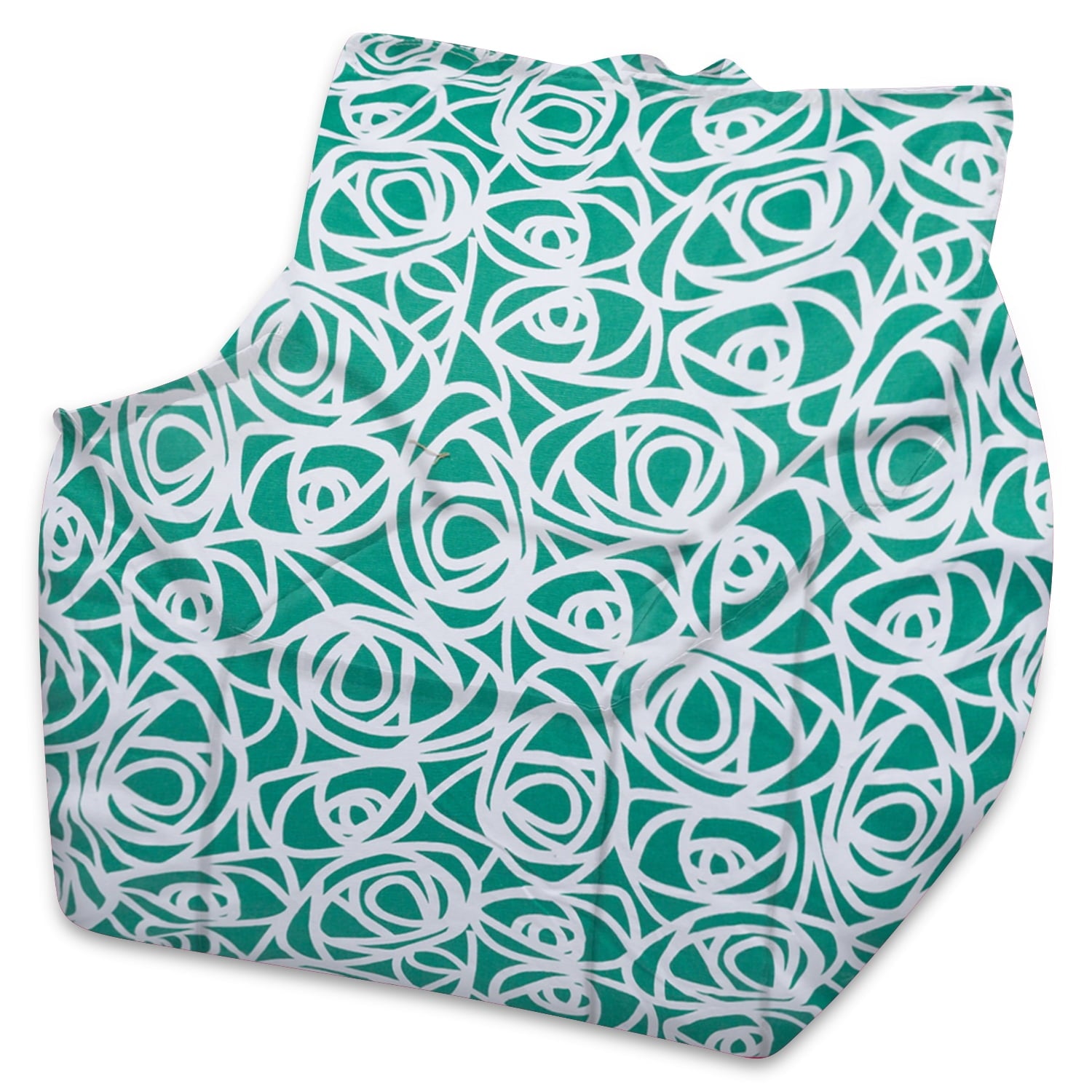 Posh Creations Newport Bean Bag Chair, Kids, 2.1 ft, Charcoal Gray