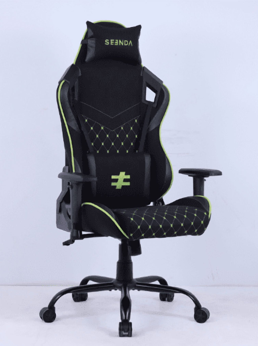 Seenda Gaming Chair, Computer Chair with Footrest and Massage Lumbar Support, Ergonomic High Back Video Game Chair with Swivel Seat and Headrest