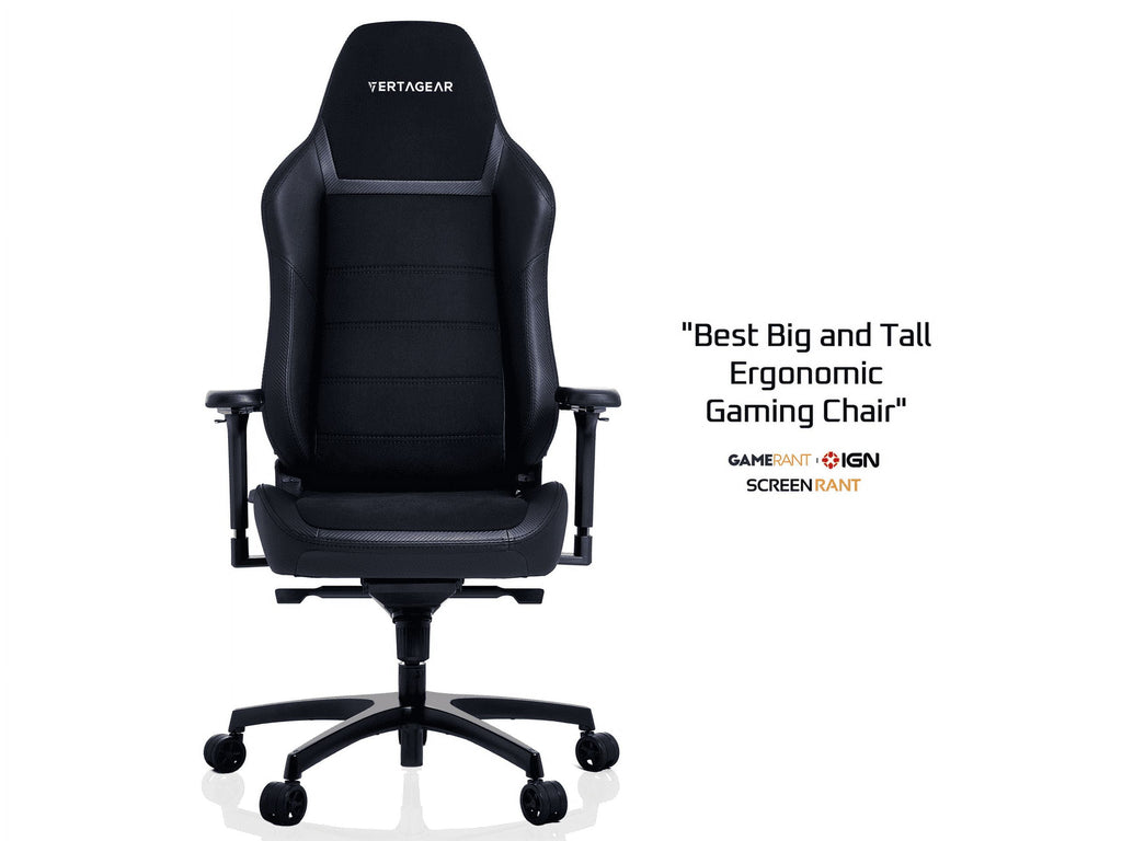 Vertagear PL6800 HygennX Ergonomic Gaming Chair (Carbon Black)