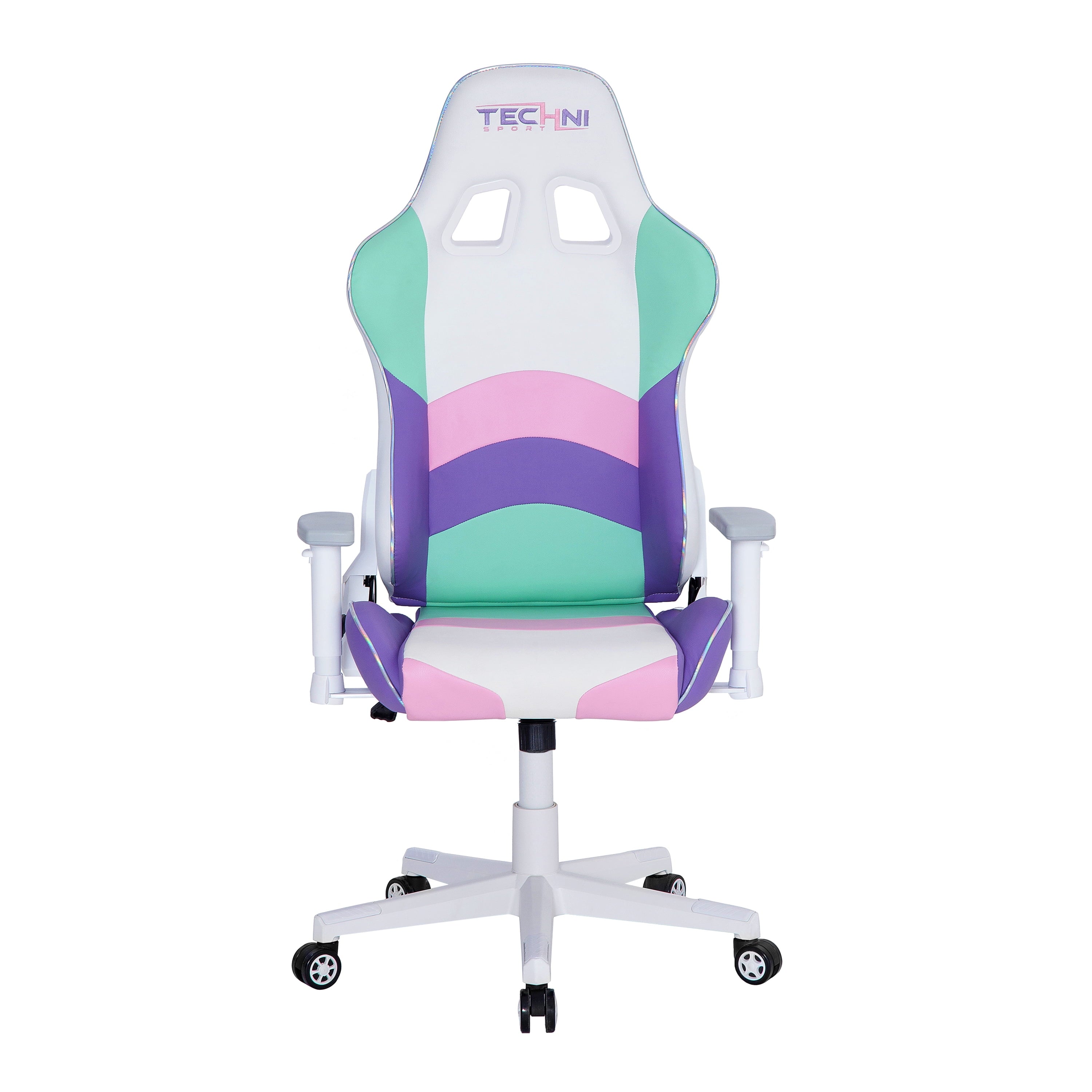 Techni Sport TS-42 Office-PC Gaming Chair, Adjustable Height with Memory Foam Seat and Back, Kawaii RTA-TS42-KWI