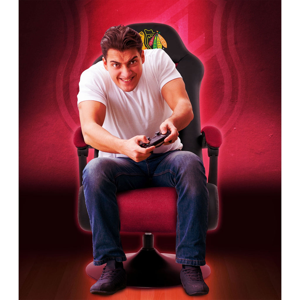 Imperial Black Chicago Blackhawks Ultra Game Chair