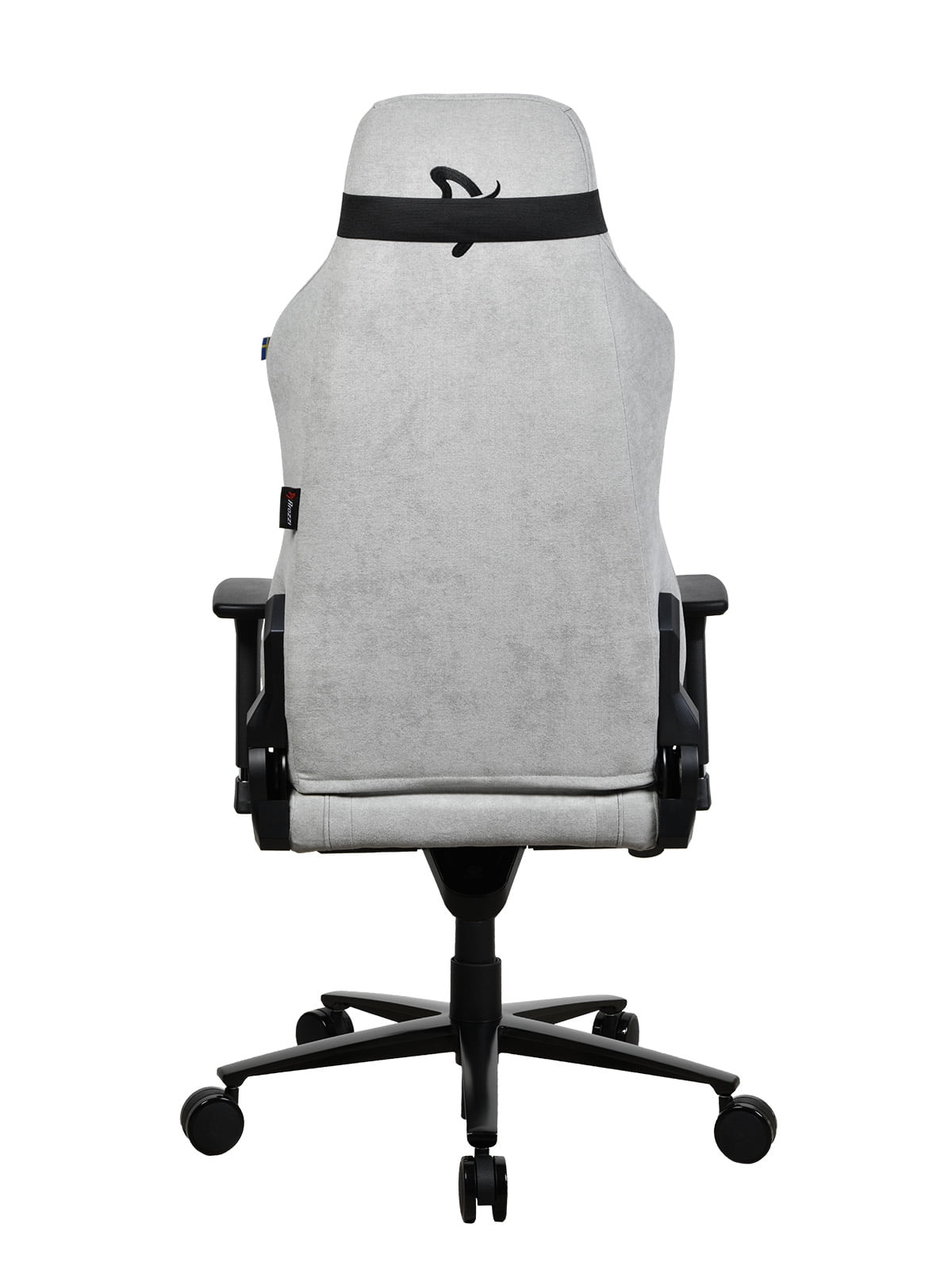 Arozzi Vernazza Soft Fabric Gaming Chair, Light Grey