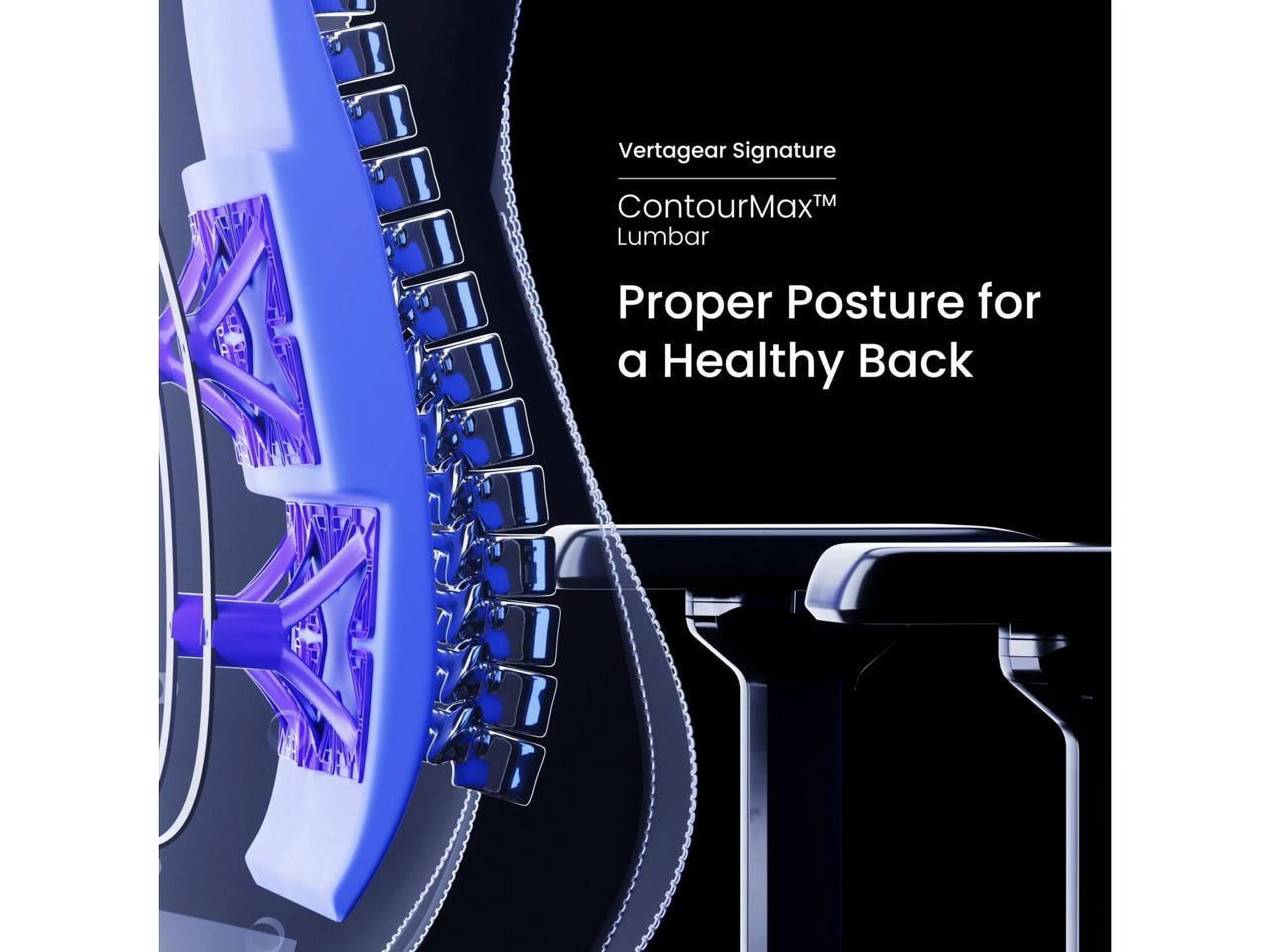 Vertagear PL6800 HygennX Ergonomic Gaming Chair (Carbon Black)