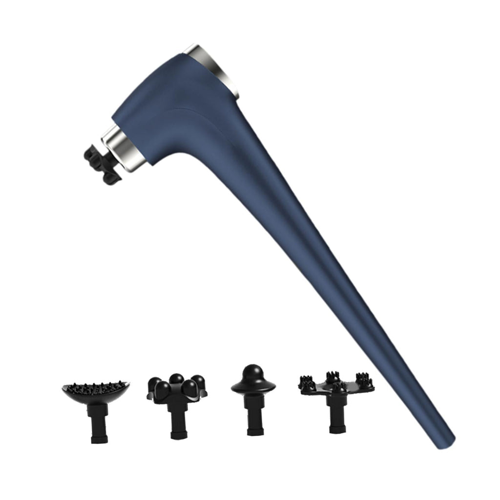 EHJRE Handheld Massage Machine Back Massager 5 Modes for Athletes Electric Massager Equipment for Shoulder Legs Arm Women Men Gifts Dark Blue and