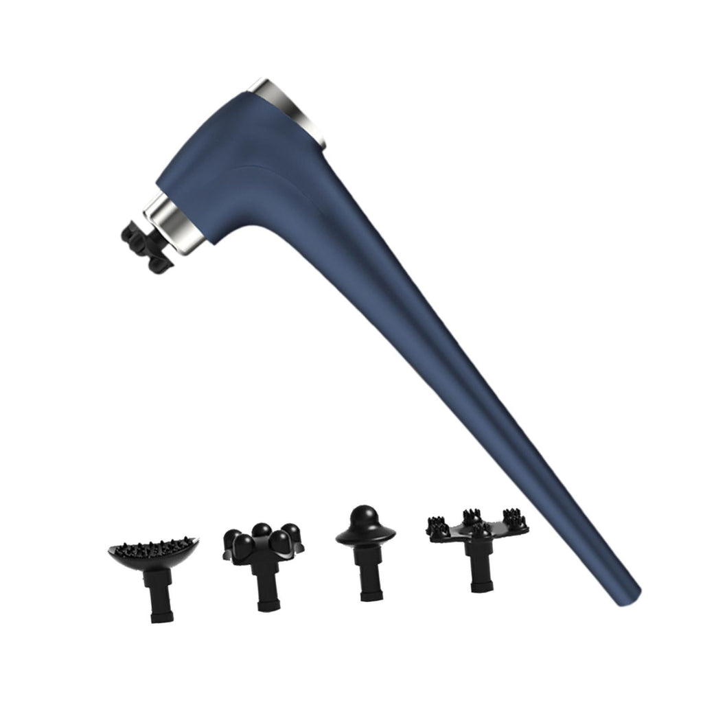 EHJRE Handheld Massage Machine Back Massager 5 Modes for Athletes Electric Massager Equipment for Shoulder Legs Arm Women Men Gifts Dark Blue and