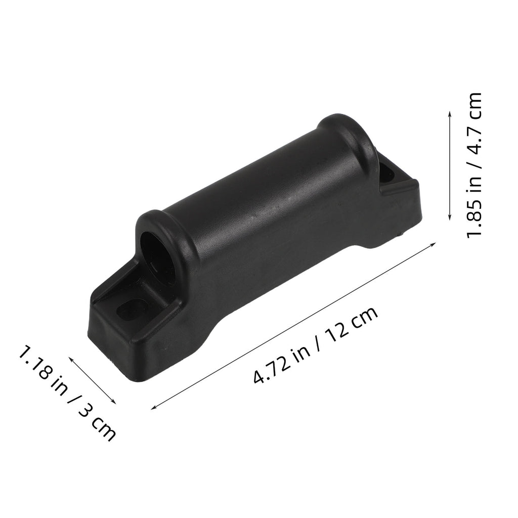 Hemoton  2 Pcs Gaming Chair Footrest Attachment Sliders Office Black