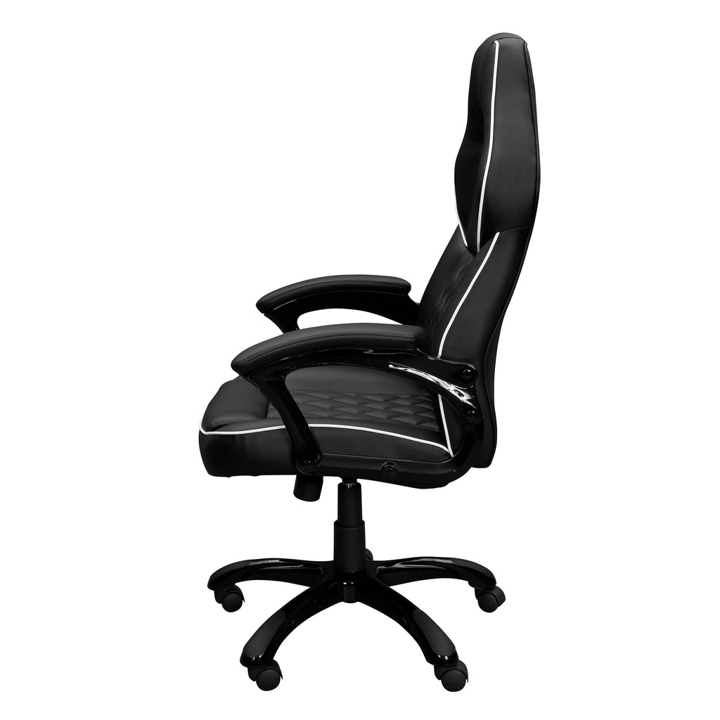 Techni Mobili High Back Executive Sport Race Office Chair, Black RTA-3528-BK